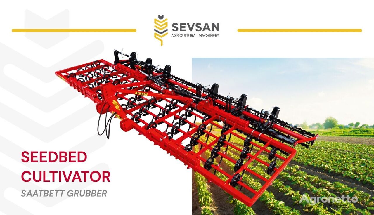 جديد آلة التعشيب والفلاحة Sevsan SEVSAN - Seedbed Cultivator - 45 Legs Foldable KAYK45