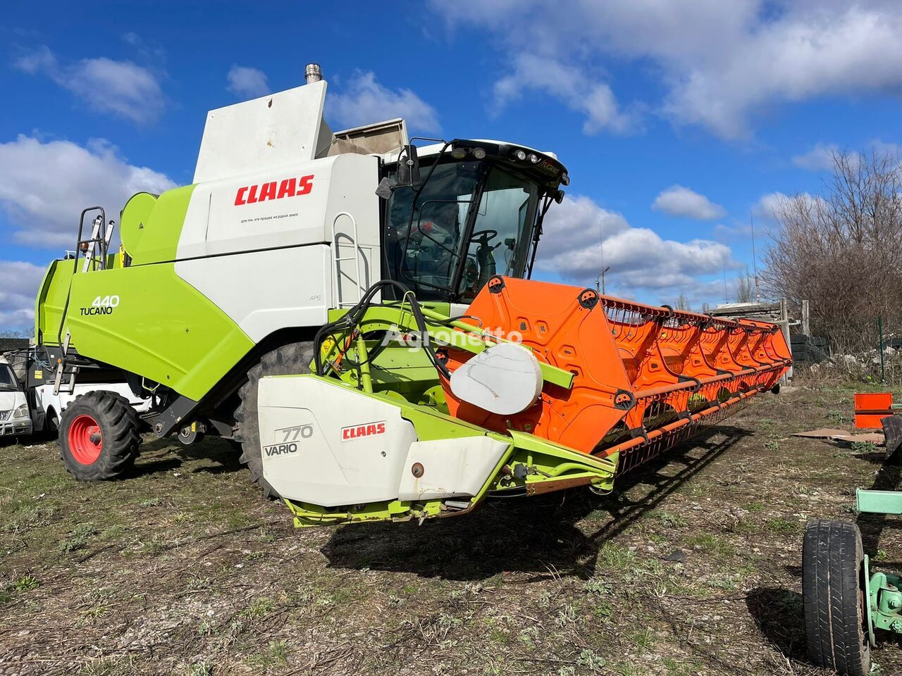 ماكينة حصادة دراسة Claas TUCANO 440 TERMINOVO!!! VARIO 770