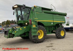 ماكينة حصادة دراسة John Deere S690i HillMaster / BISO  Origine Française بعد وقوع الحادث