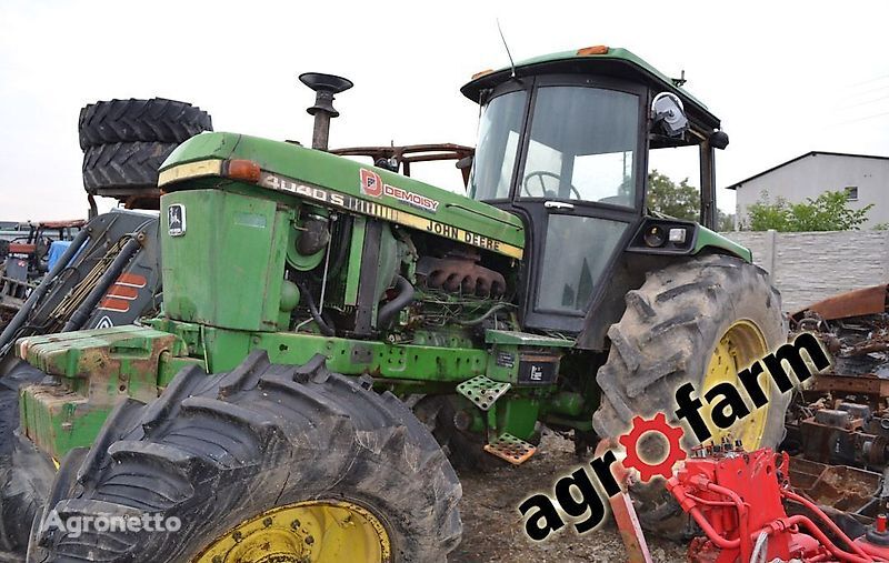 John Deere spare parts 4040 S 4240 skrzynia silnik kabina most zwolnica zwr لـ جرار بعجلات