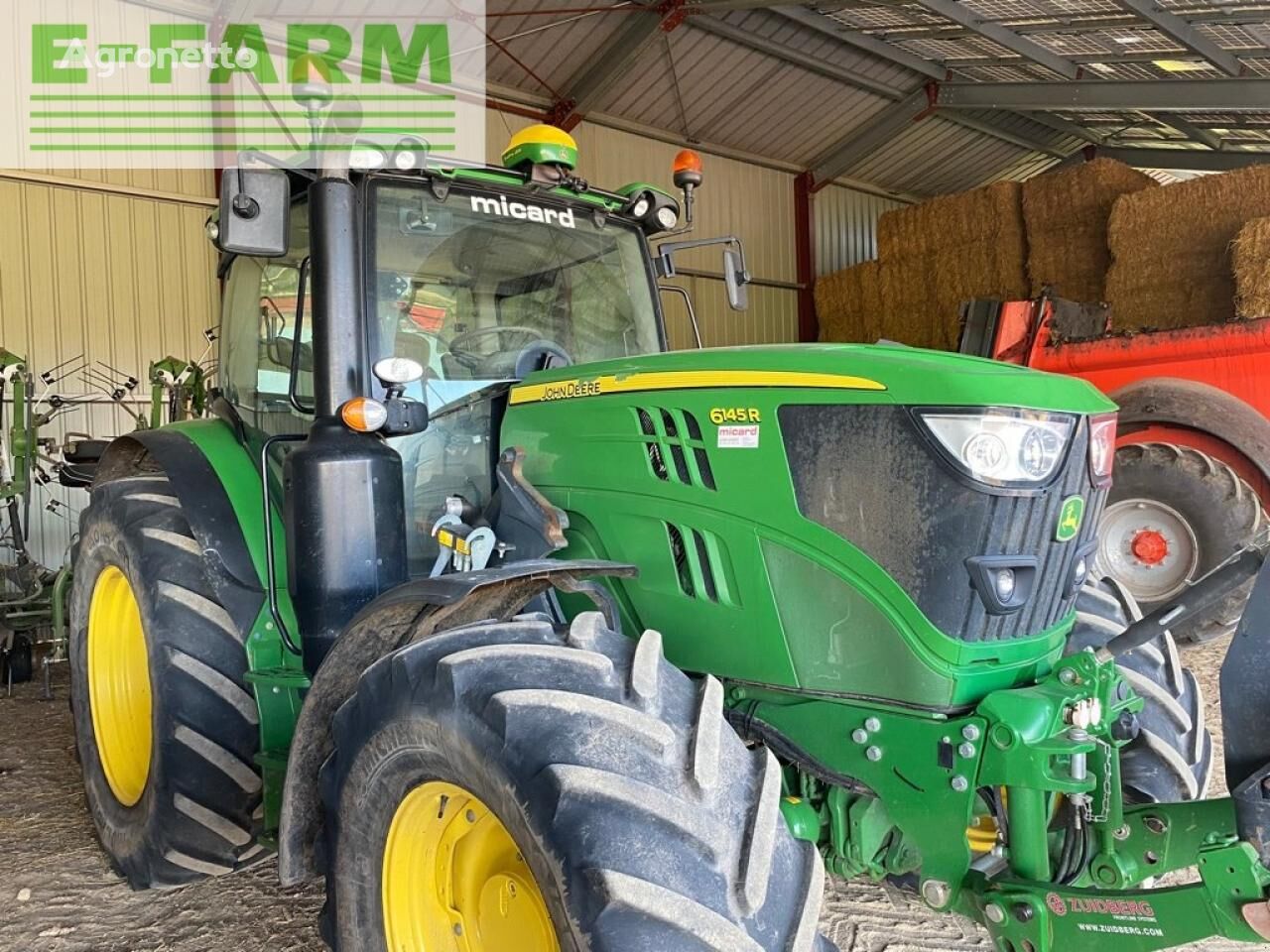 جرار بعجلات John Deere 6145r